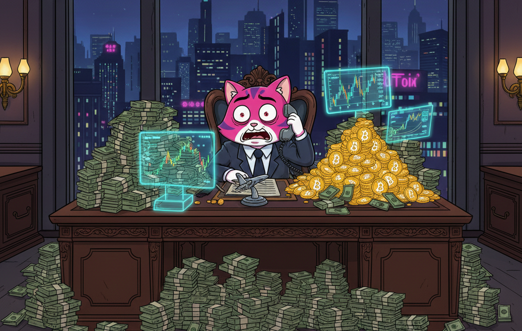 Sanaka stressed crypto trader